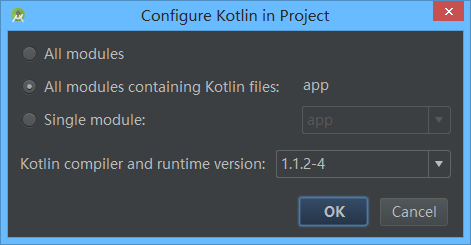 Kotlin Configure Dialog